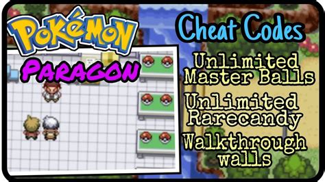Pokemon Paragon cheats Archives .